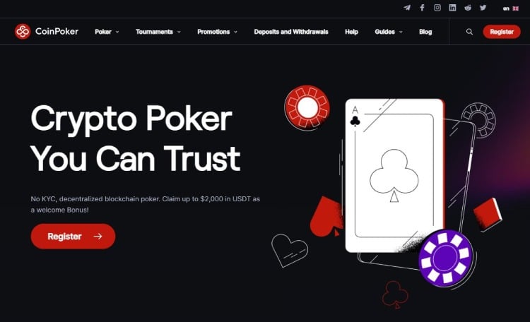 CoinPoker beste goksites nederland